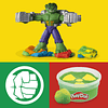 Play-Doh Marvel Hulk Crushes and shapes