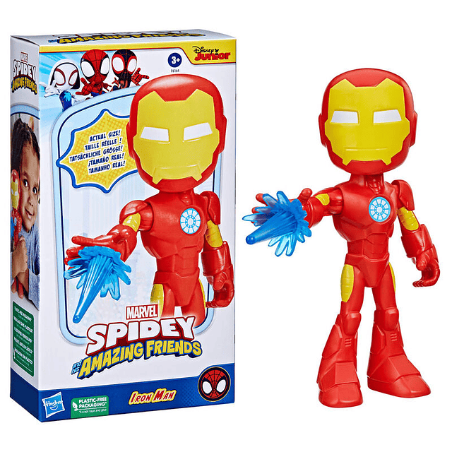 Marvel Spidey Iron Man figure 22cm