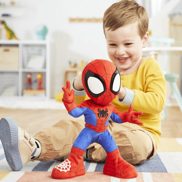 Marvel Spidey and His Amazing Friends Spidey Dances and Crawls plush doll