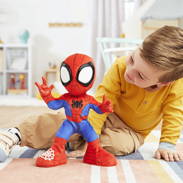 Marvel Spidey and His Amazing Friends Spidey Dances and Crawls plush doll
