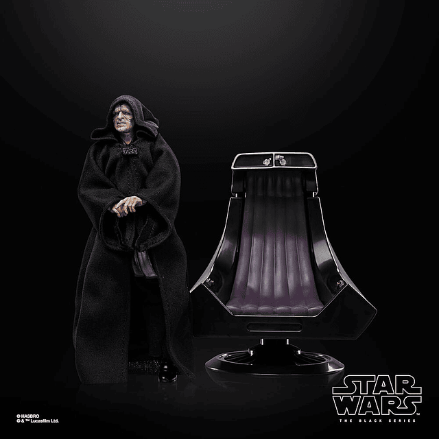 Star Wars Emperor Palpatine & Throne figure 15cm