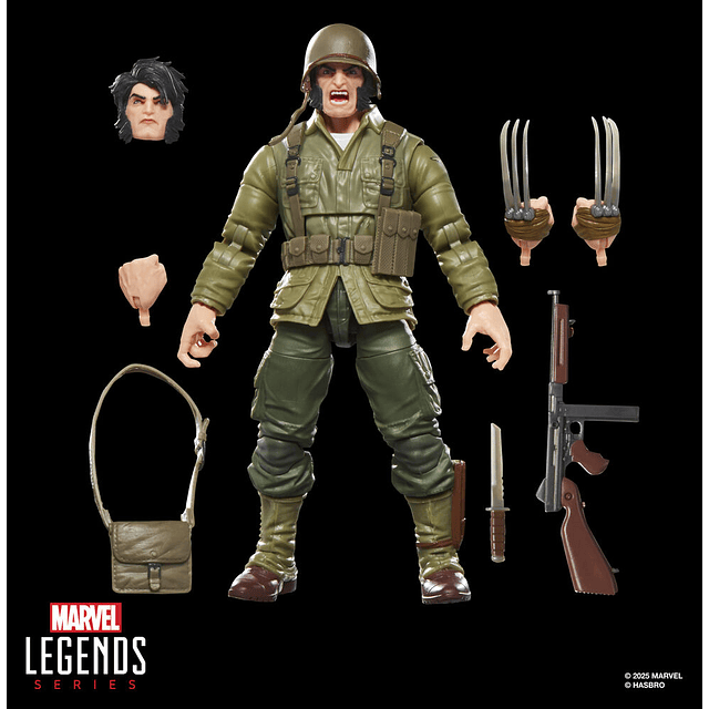 Marvel Legends Series Wolverine WWII Logan figure 15cm