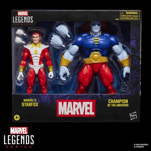 Marvel Legends Series Starfox & Champion of the Universe pack 2 figures 15cm
