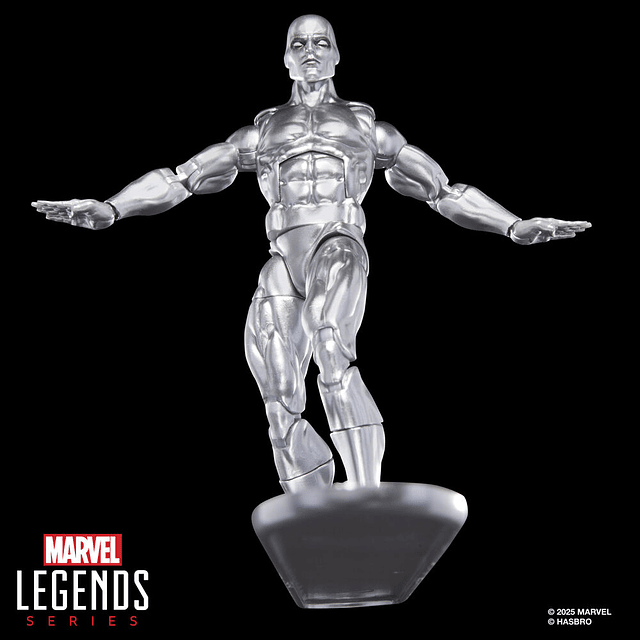 Marvel Legends Series The Silver Surfer - Silver Surfer figure 15cm
