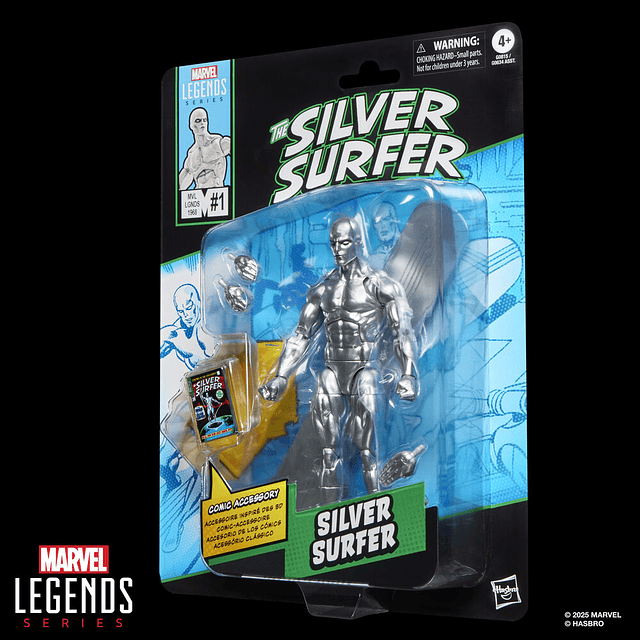 Marvel Legends Series The Silver Surfer - Silver Surfer figure 15cm