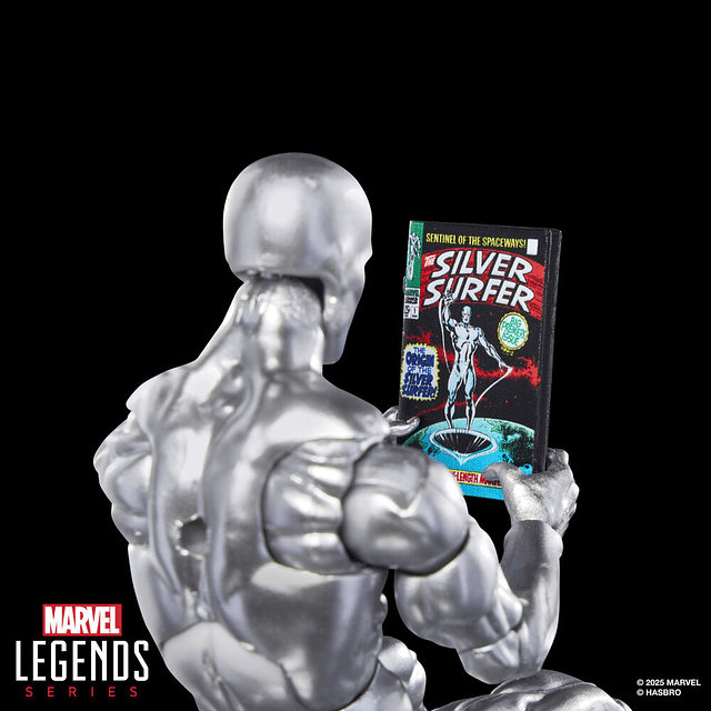 Marvel Legends Series The Silver Surfer - Silver Surfer figure 15cm