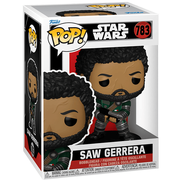 POP figure Star Wars Saw Gerrera