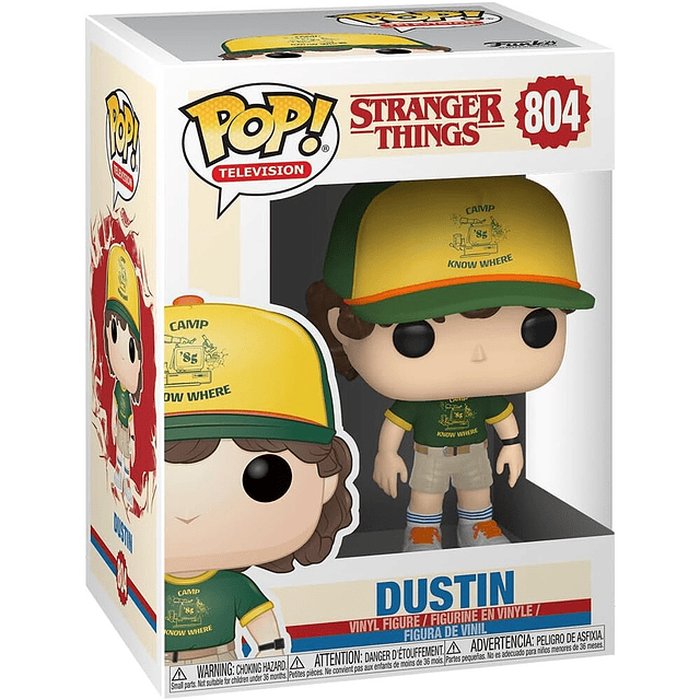 POP figure Stranger Things 3 Dustin At Camp