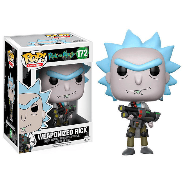 POP figure Rick and Morty Weaponized Rick