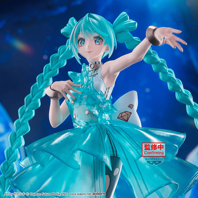 Hatsune Miku EmeraldGem Clearluxe figure 28cm