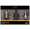 Star Wars The Phantom Menace Qui-Go Jinn Darth Maul Obi-Wan Kenobi pack 3 figures 15cm