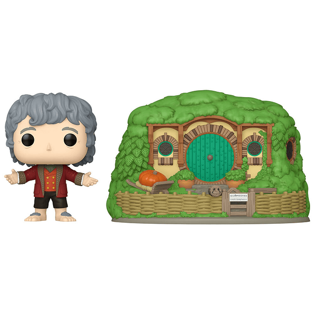 POP figure Town The Lord of the Rings Bilbo Baggins with Bag-End
