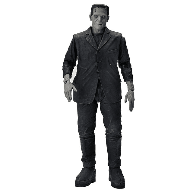 Universal Monsters Ultimate Frankensteins Monster Black and White figure 18cm