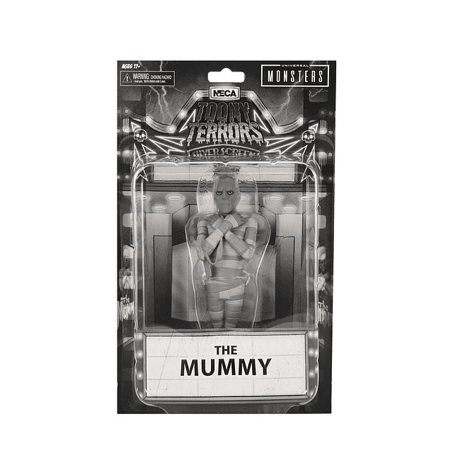 Universal Monsters The Mummy Black & White The Mummy  Toony Terrors figure 15cm