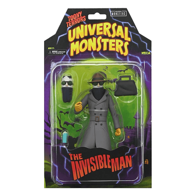 Universal Monsters Toony Terrors The Invisible Man figure 15cm