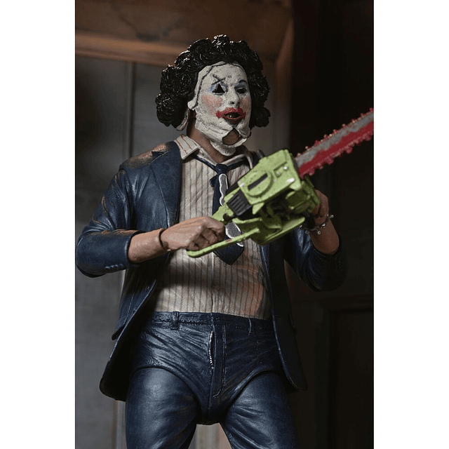 The Texas Chainsaw Massacre 50th Anniversary Pretty Woman Leatherface figure 18cm