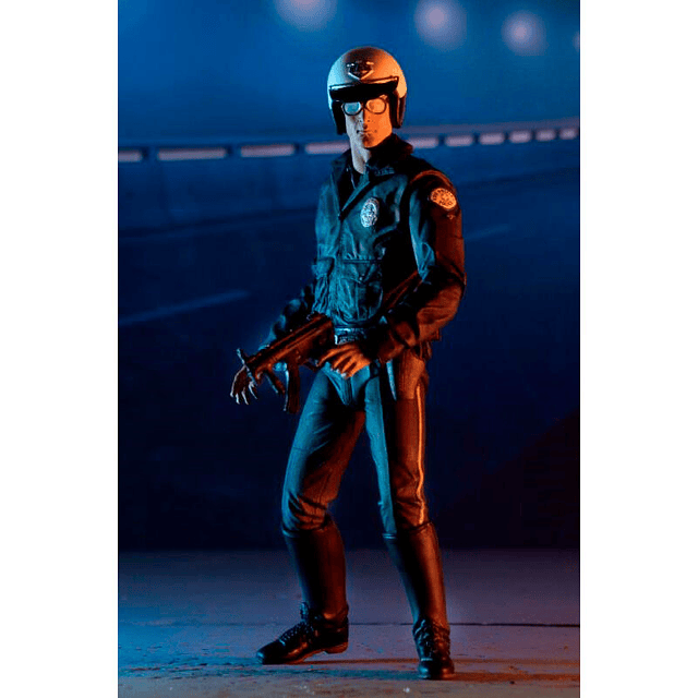 Terminator 2 Motorised Police T-1000 ultimate figure 18cm