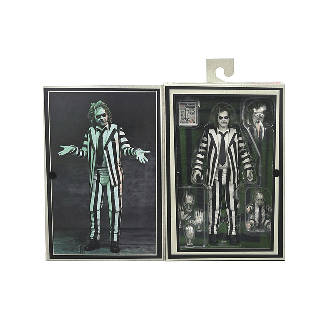 Beetlejuice - Beetlejuice Striped Suit Ultimate figure 18cm
