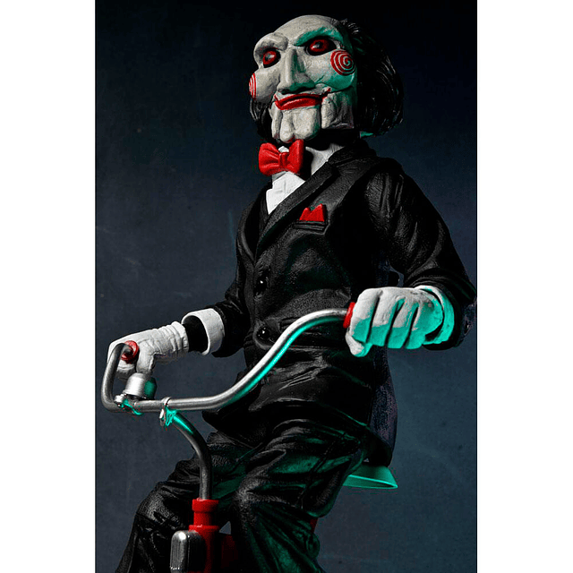 Saw Billy the Puppet on Tricycle figure with sound 33cm