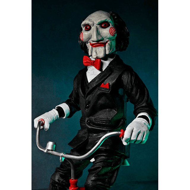 Saw Billy the Puppet on Tricycle figure with sound 33cm