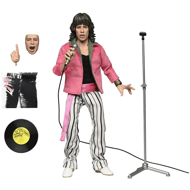 The Rolling Stones Mick Jagger Clothed figure 20cm