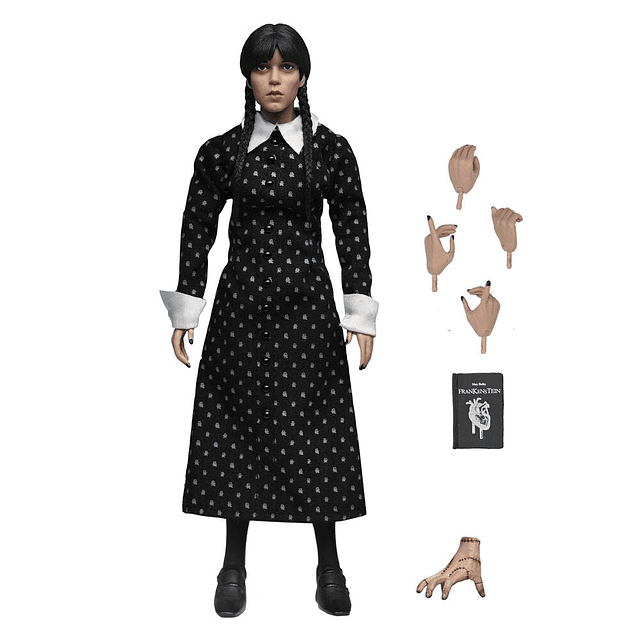 Wednesday Clothed Action Wednesday Addams figure 20cm