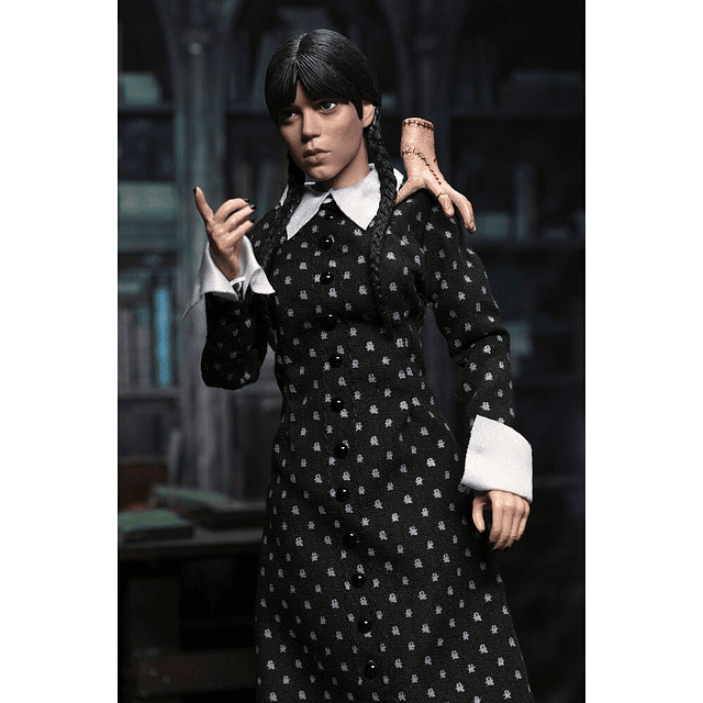 Wednesday Clothed Action Wednesday Addams figure 20cm