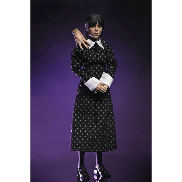 Wednesday Clothed Action Wednesday Addams figure 20cm