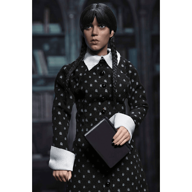 Wednesday Clothed Action Wednesday Addams figure 20cm