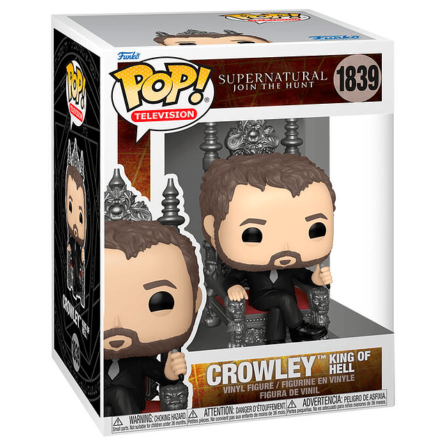 POP figure Premium Supernatural Join the Hunt Death Crowley King of Hell