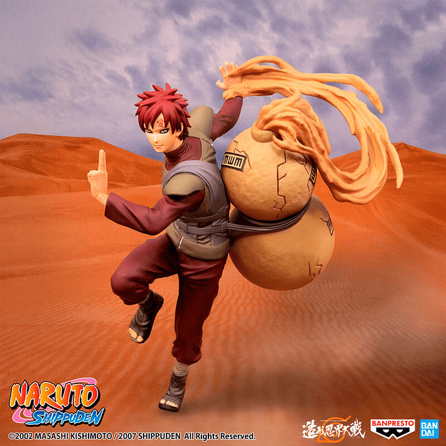 Naruto Shippuden Banpresto F Colosseum Gara figure 12cm