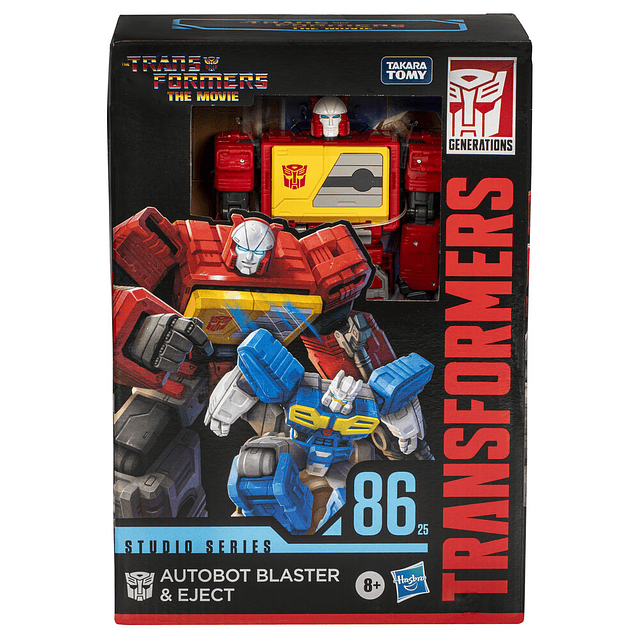 Transformers Studio Series Autobot Blaster & Eject Voyager Class figure 16,5cm