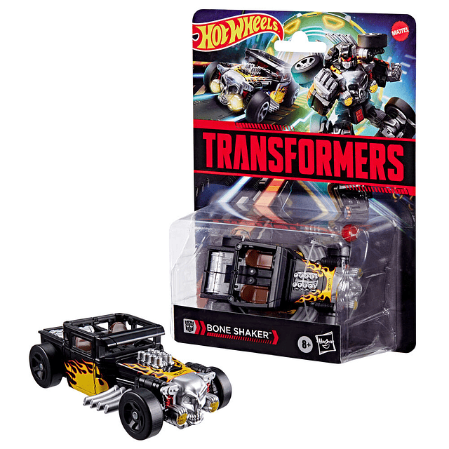 Hot Wheels Transformers Bone Shaker car