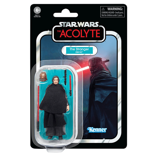Star Wars The Acolyte The Stranger Qimir figure 9,5cm