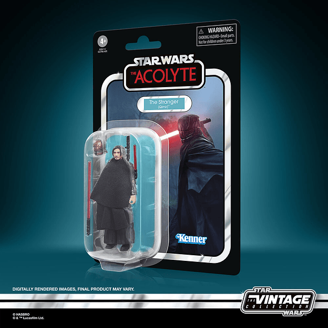 Star Wars The Acolyte The Stranger Qimir figure 9,5cm