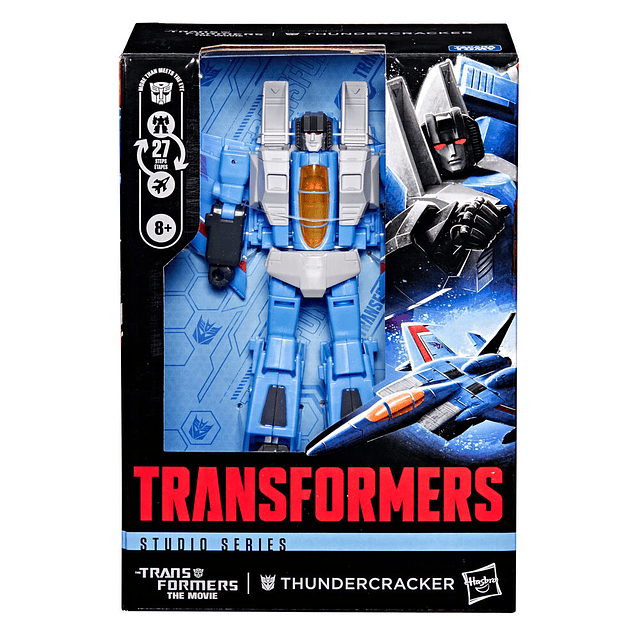 Transformers The Movie Voyager Class Thundercracker figure 16,5cm.