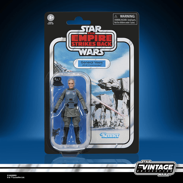 Star Wars The Empire Strikes Back General Veers AT-AT Commander figure 9,5cm