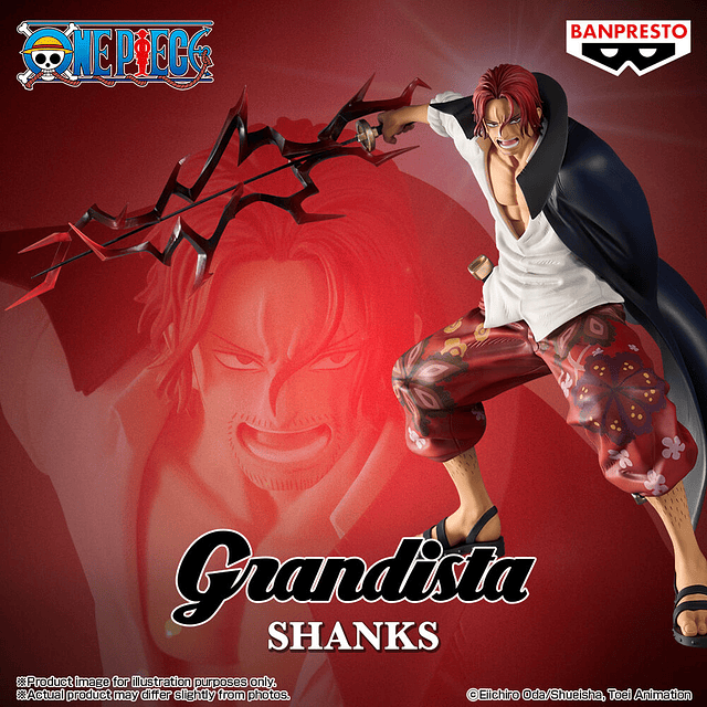 One Piece Shanks Grandista figure 22cm