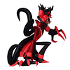 Hazbin Hotel Alastor Radio Demon figure 17cm