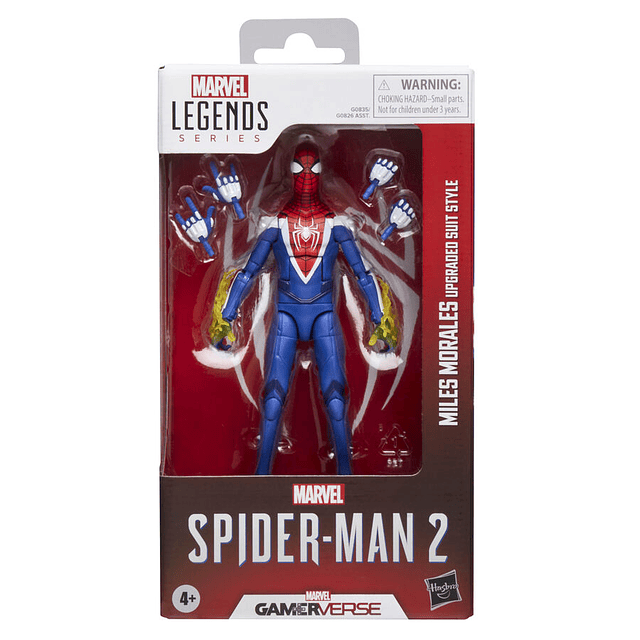 Marvel Legends Spider-Man 2 Miles Morales Upgraded Suit figure 15cm