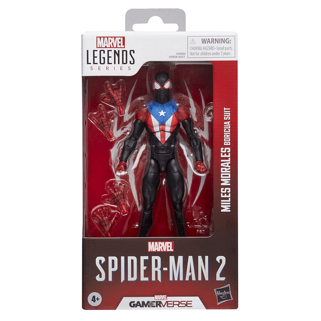 Marvel Legends Spider-Man 2 Miles Morales Boricua Suit figure 15cm