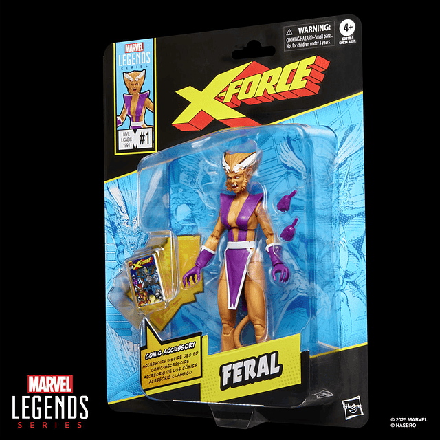 Marvel Legends Series X-Force Feral figure 15cm