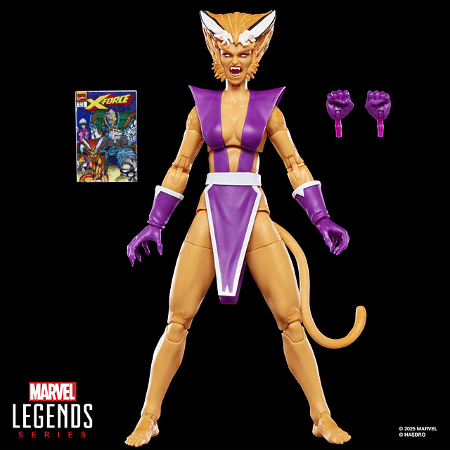 Marvel Legends Series X-Force Feral figure 15cm