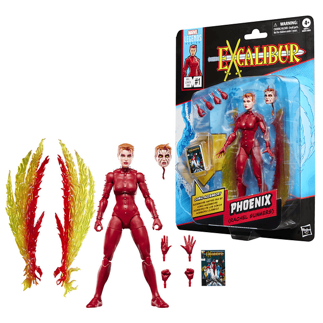 Marvel Legends Series Excalibur Phoenix Rachel Summers figure 15cm