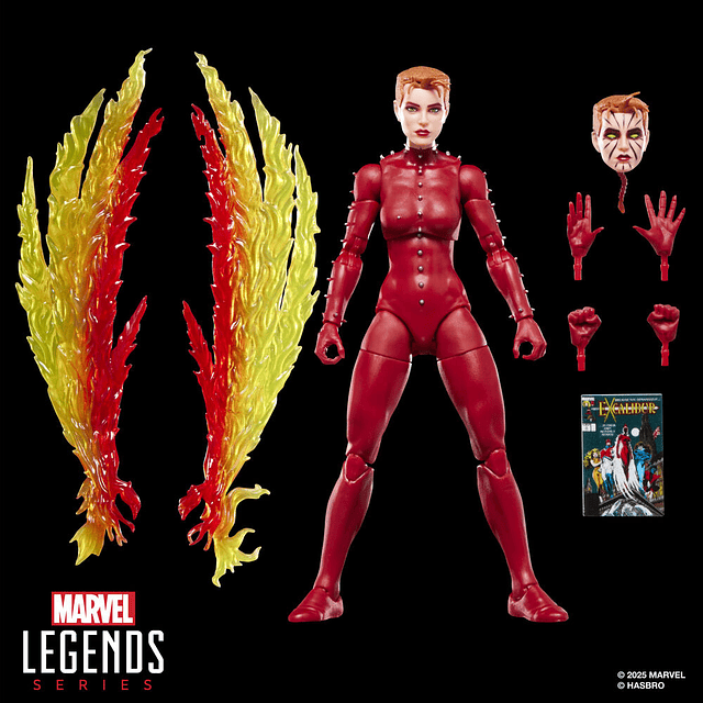 Marvel Legends Series Excalibur Phoenix Rachel Summers figure 15cm