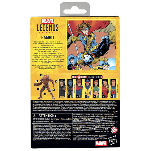 Marvel X-Men Gambit figure 15cm