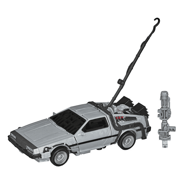 Transformers Back to the Future Delorean Gigawatt figure 14cm