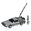 Transformers Back to the Future Delorean Gigawatt figure 14cm