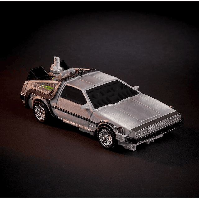 Transformers Back to the Future Delorean Gigawatt figure 14cm