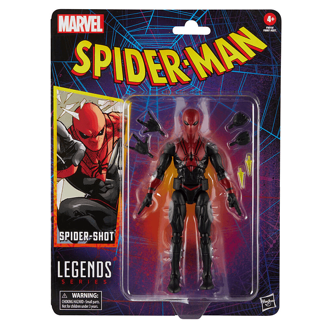 Marvel Spiderman Spider-Shot figure 15cm